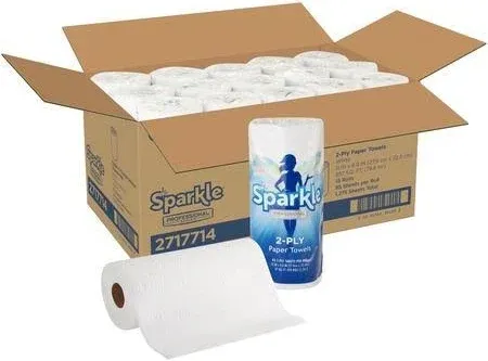 Professional Sparkle Perforated Paper Kitchen Towel Roll