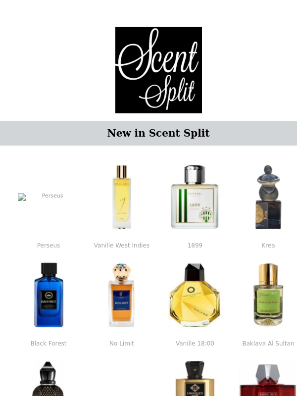 Scent Split - New in Scent Split!