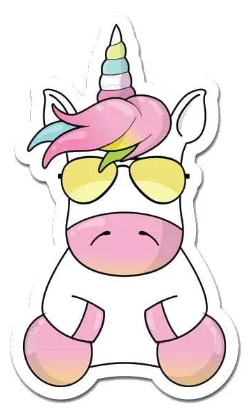 MightySkins Unicorn 6 Laptop Sticker Decal