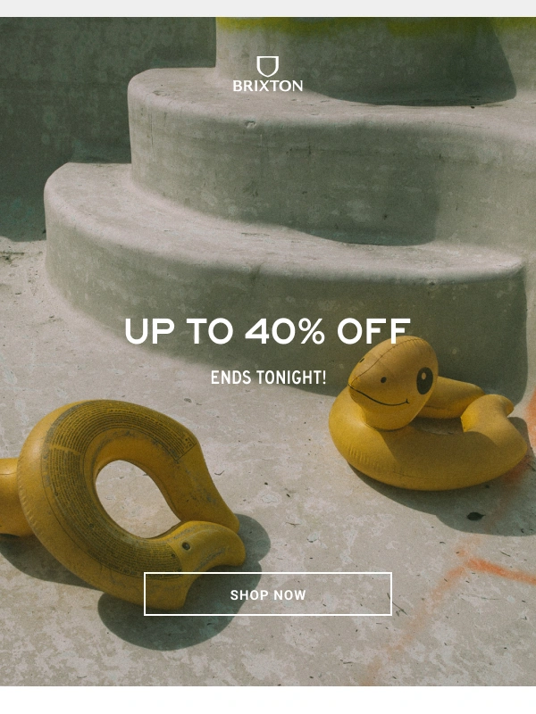 Brixton - Memorial Day Sale Ends Tonight