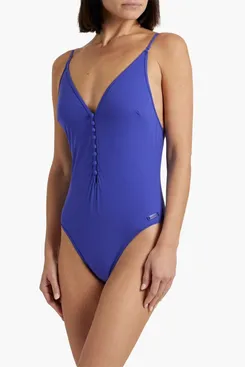 Zimmerman Button-Embellished Swimsuit