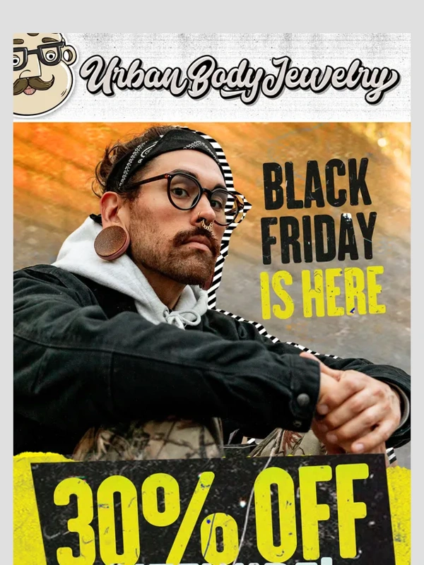 Urban Body Jewelry - ⚠️ This is the Best Deal in Your Entire Inbox