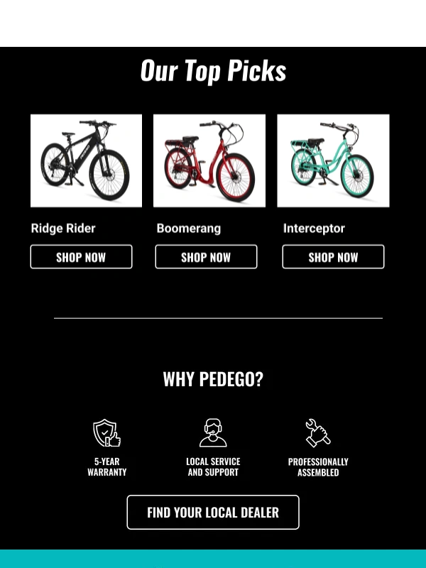 Pedego - ⚡️ Up to 20% off ends soon!