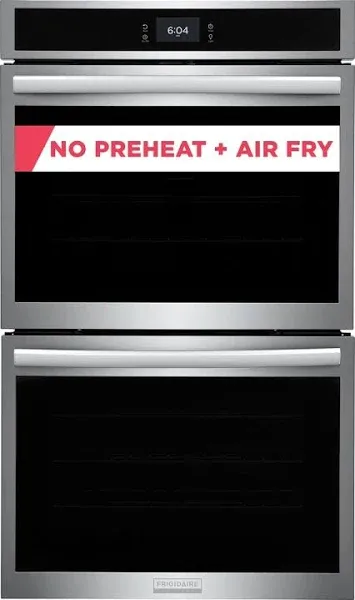 Frigidaire Gallery 30" Smudge-Proof Stainless Steel Double Electric Wall Oven