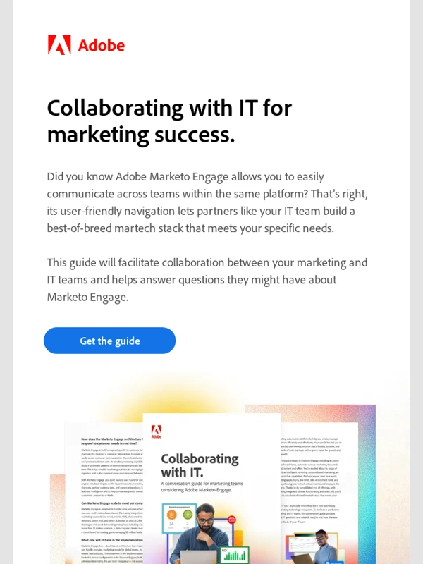Adobe -  IT resource for Adobe Marketo Engage