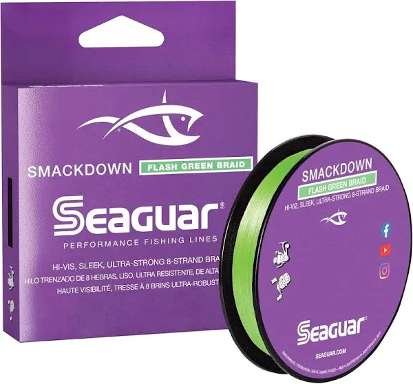 Seaguar Smackdown Braided Fishing Line