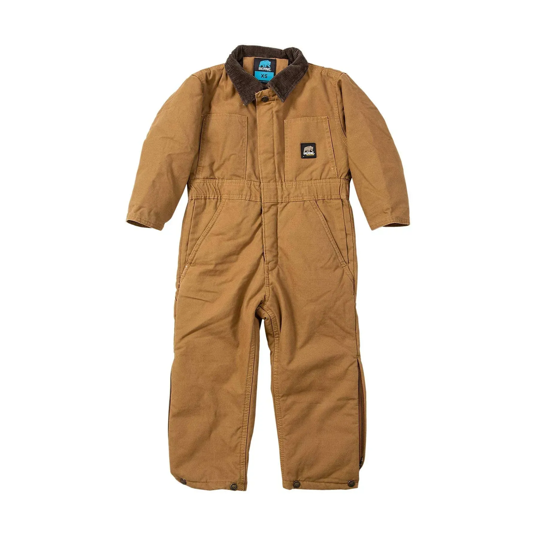 BERNE Unisex Kids' Softstone Insulated Duck Coveralls