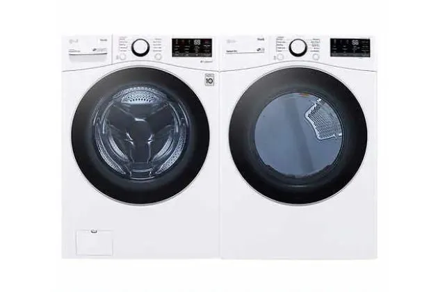 LG WM4080HWA Washing Machine and LG DLEX4080W Electric Dryer