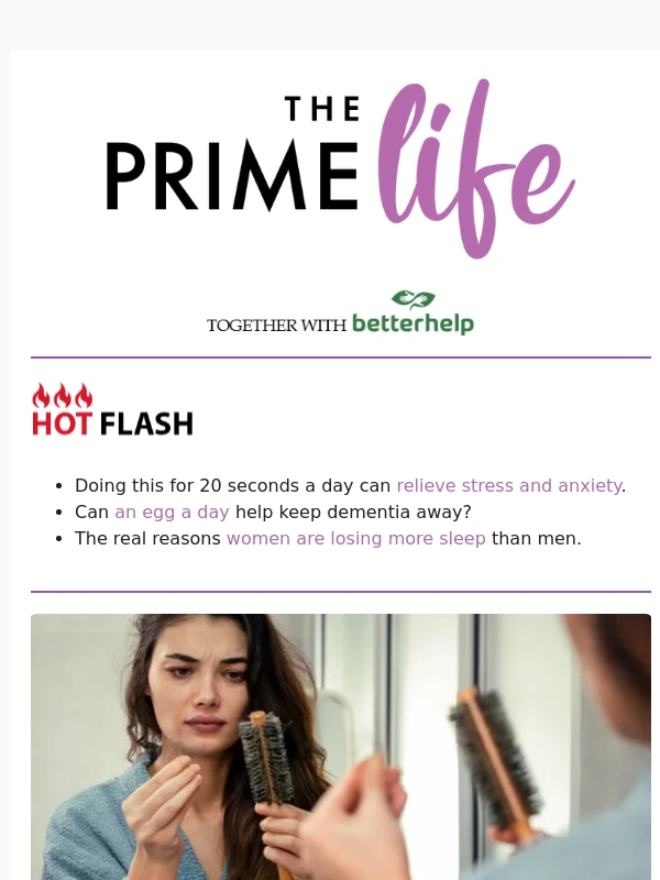 BetterHelp - ? Are You Shedding TOO MUCH Hair?