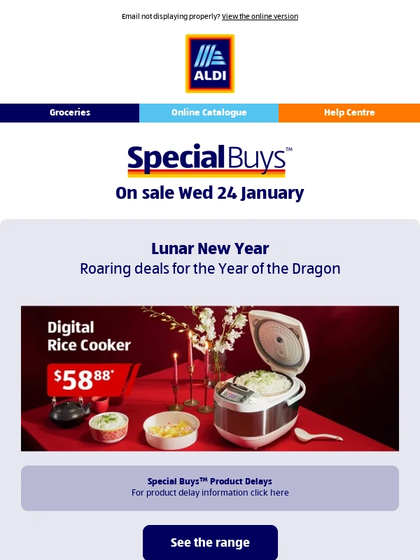 ALDI Liquor - On sale Wed 24 Jan - Lunar New Year and Beauty Bargains