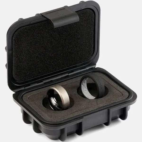 The Ridge Ridge 8mm Wide Tungsten Wedding Band