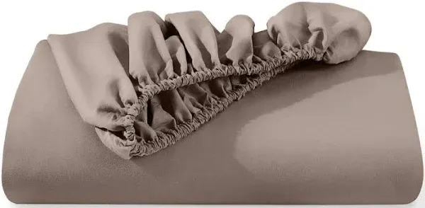 Bare Home 22 Inch Extra Deep Pocket Fitted Sheet