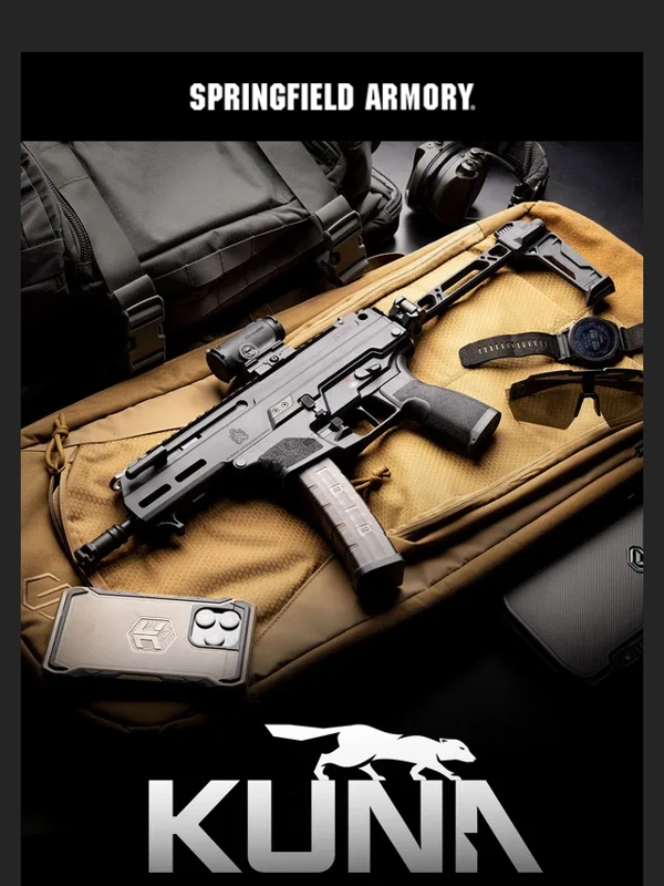 Springfield Armory - Introducing the All-New Kuna Roller-Delayed 9mm - Starting at $999