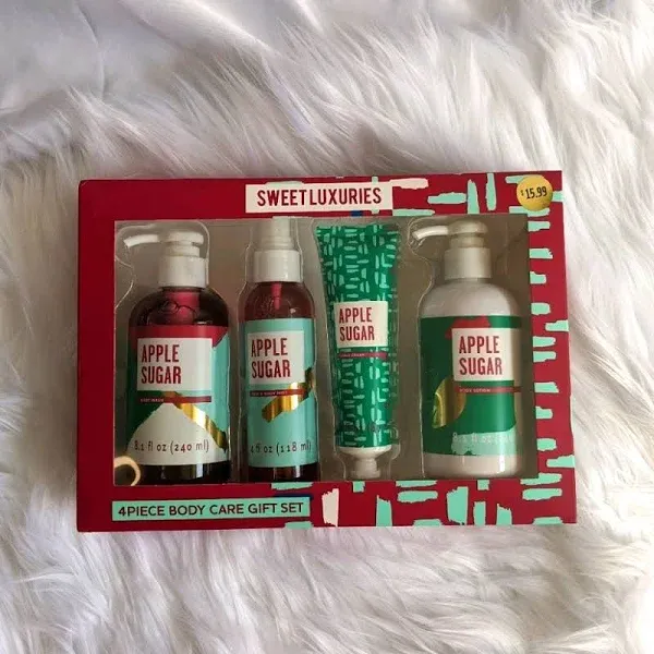 Target Beauty Apple Sugar Bath and Body Gift Set