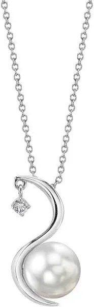 Ellis South Sea Pearl and Diamond Pendant