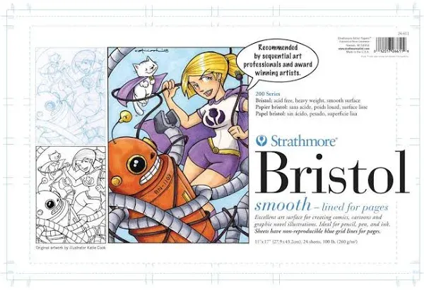 Strathmore 200 Series Bristol Paper Pad