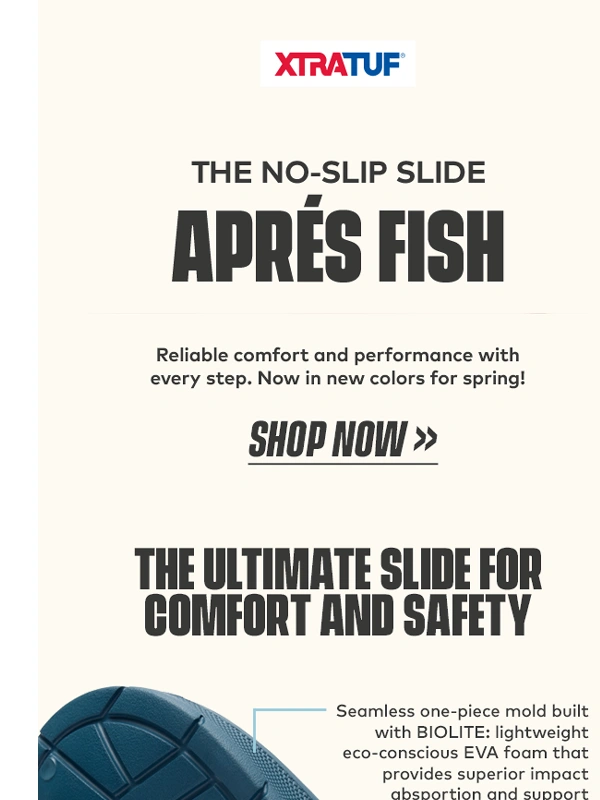 Xtratuf - Slides That Don't Slip