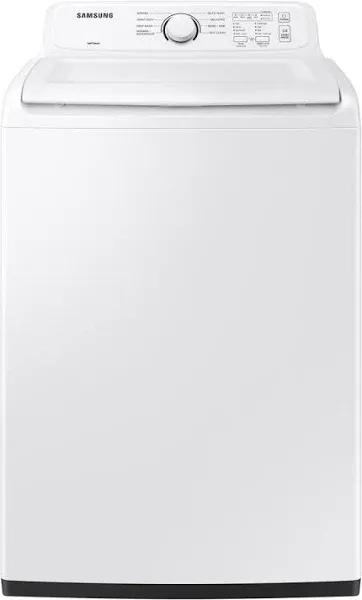 Samsung Top Load Washer with ActiveWave Agitator and Soft-Close Lid