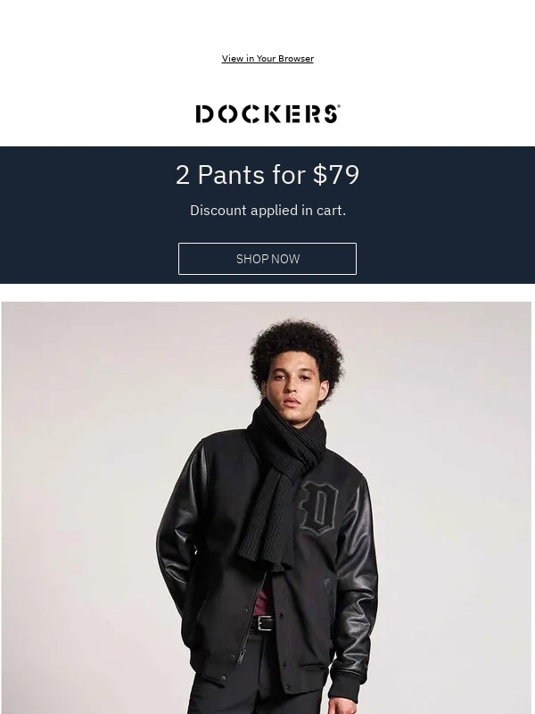 Dockers - New Arrivals: The Winter Collection