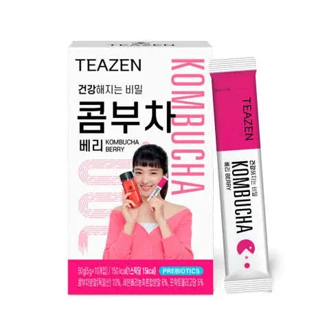 Teazen Kombucha Berry 10 Sticks