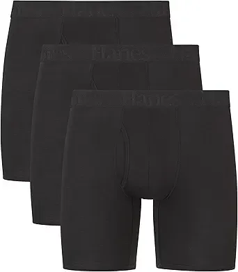3-Pack Hanes Originals Ultimate Men's SuperSoft Bamboo Underwear