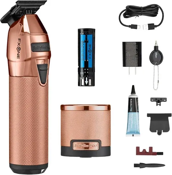 BaBylissPRO - FXONE Professional Cordless Outlining Trimmers, Interchangeable Battery, for Men