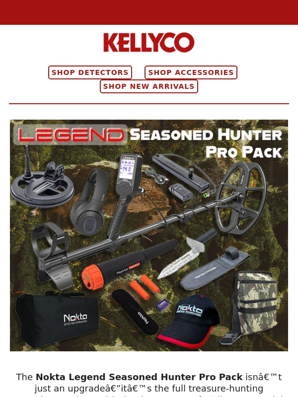 Kellyco - Seasoned Hunters’ Secret Weapon: The Pro Pack ?
