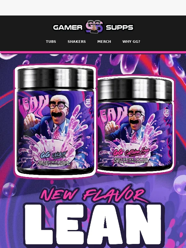 Gamer Supps - BRAND NEW FLAVOR