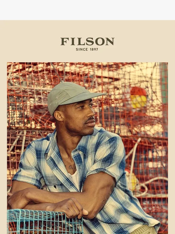 Filson - Save More on Warm-Weather Gear