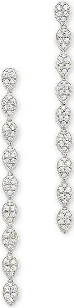 Bloomingdale's Fine Collection 1.50 Ct. T. W. Diamond Linear Drop Earrings in