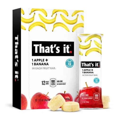 That's It Apple & Banana Nutrition Bar