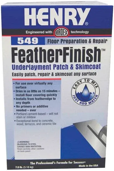 Henry 549 FeatherFinish Underlayment Patch & Skimcoat