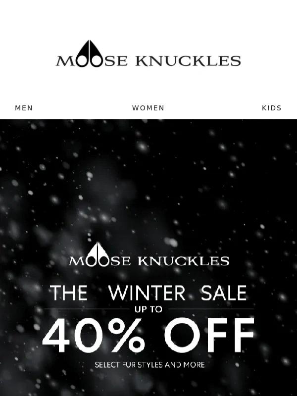 Moose Knuckles - The Winter Sale… for her eyes only