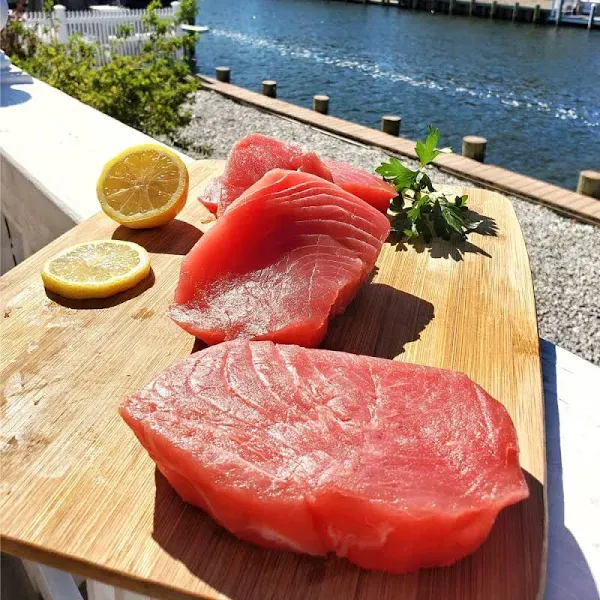 Ahi Tuna Steaks Frozen 1 lb