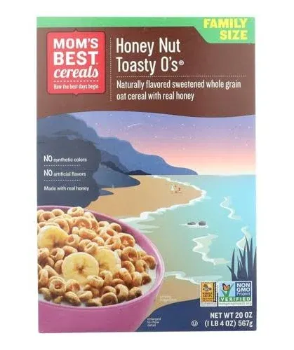 Mom's Best Honey Nut Toasty O's Cereal