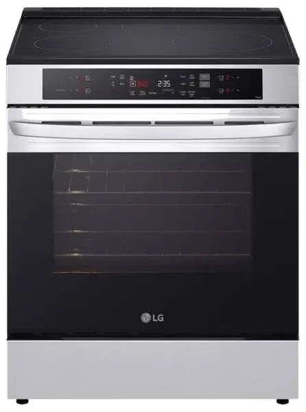 LG 6.3 Cu. Ft. Smart Induction Slide-in Range With Convection and Air Fry LSIL6332FE