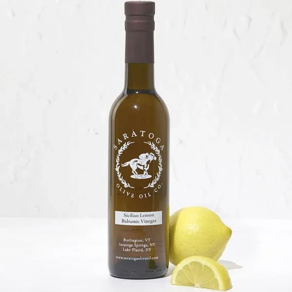 Saratoga Olive Oil Co. Sicilian Lemon White Balsamic Vinegar