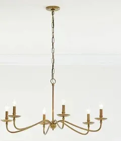 Lucca Iron Chandelier (38"-50")