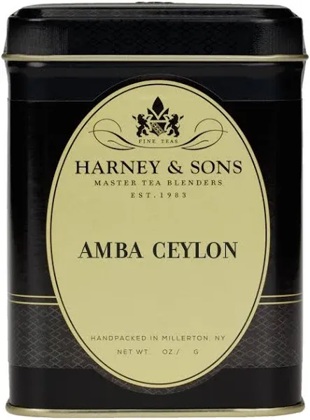 Harney & Sons Amba Ceylon Loose 1 lb. Bag of Ceylon Black Tea
