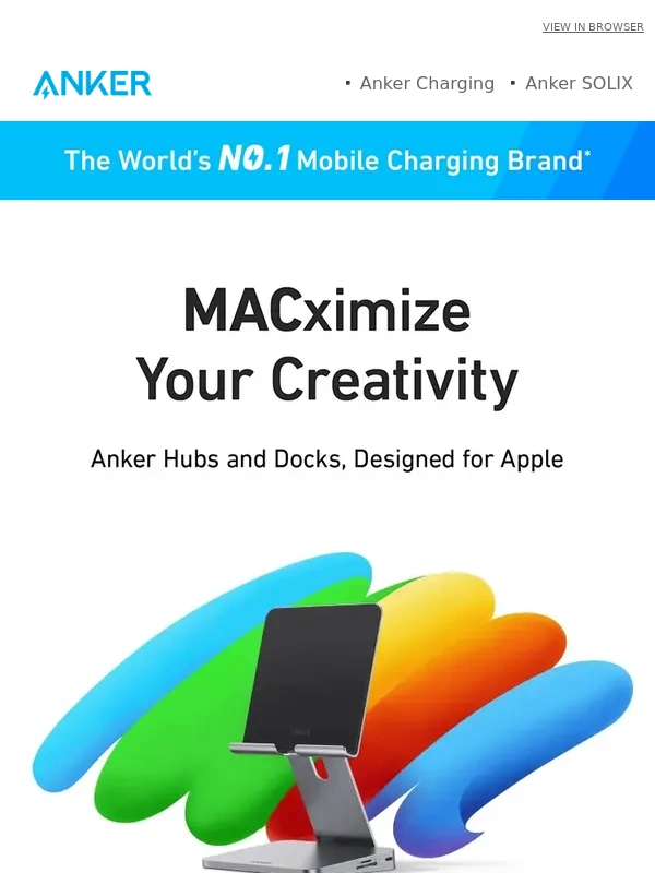 Anker - ? Grab Anker Hubs for iPad and MacBook to Boost Creativity