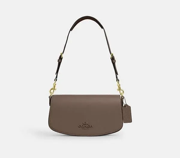Coach Andrea Leather Shoulder Bag