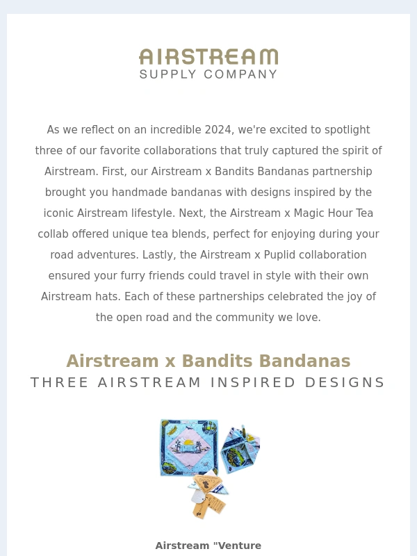 Airstream - Celebrating Our Top Airstream Collaborations of 2024!