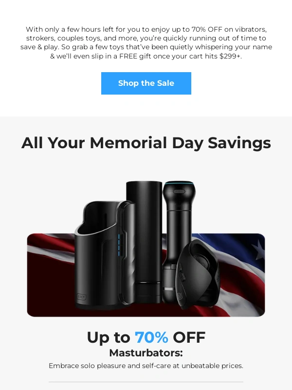 Kiiroo - Memorial Day Sale Ends Soon