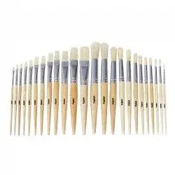 24 Piece Paint Brush Set