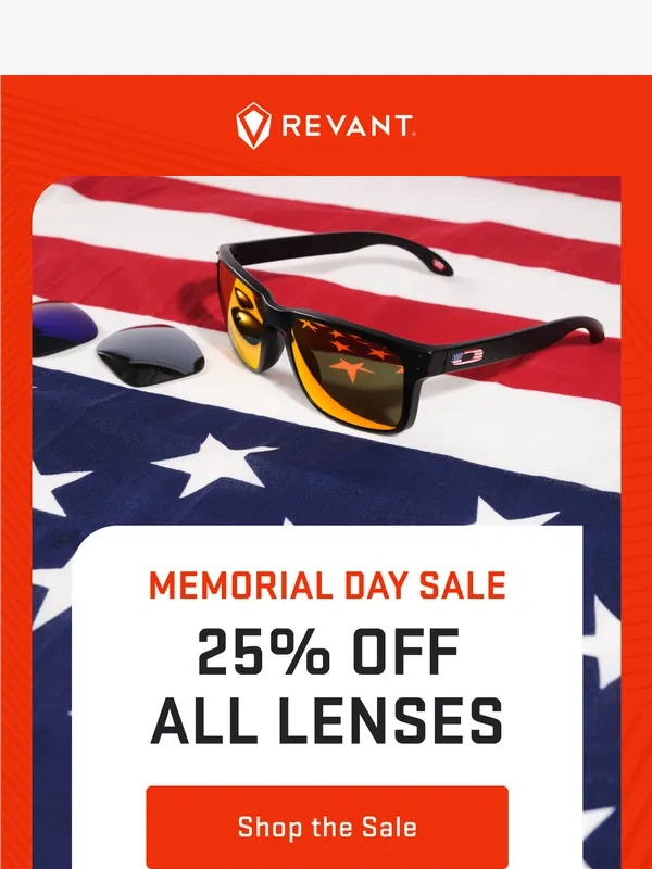 Revant Optics - 25% Off Lenses? Yes,Please