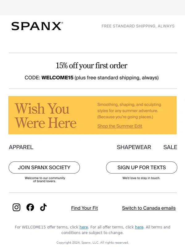 Spanx - Summer's most popular shade