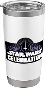 Star Wars Celebration Japan 2025 Darth Vader Key Art + Logo Stainless Steel Insulated Tumbler