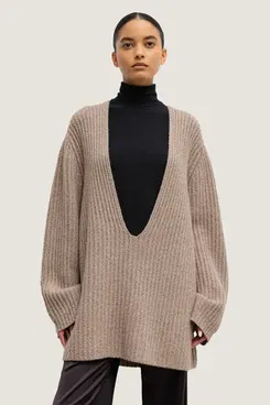 Leset Emma Deep V Sweater