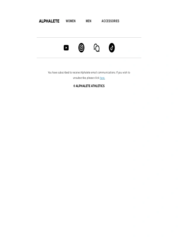 Alphalete Athletics - 30% Off Site Wide