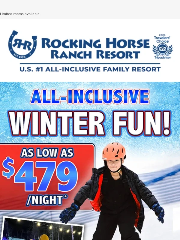 Rocking Horse Ranch - The Lowest Prices Of The Winter!